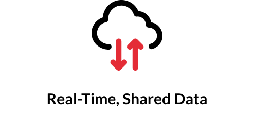 Real-time Shared Data Icon